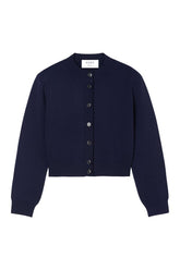 Statement shoulder cardigan — packshot