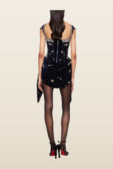 Stella Draped Mini Dress — carry 4
