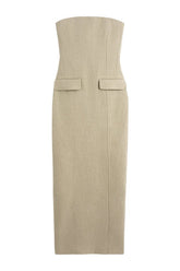 Strapless pocket dress — packshot