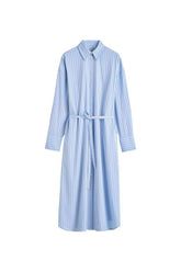 Striped shirtdress — packshot