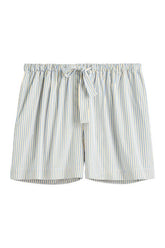 Striped summer shorts — packshot