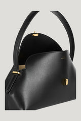 T-lock leather shoulder — model side