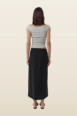 Tailored Wrap Skirt — carry 4