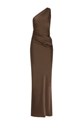 The Isadora Satin Dress — packshot