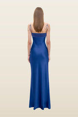 Tulip dress — model back