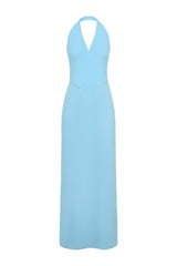 Valentina Chiffon Halter Maxi Dress — packshot
