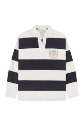 'Clemence' Varsity Striped Rugby Top — packshot
