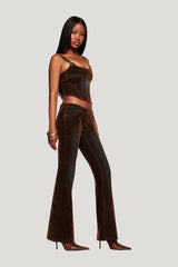 Vivaine Denim Corset Top — carry 3