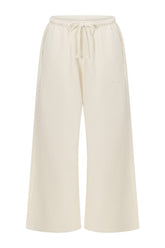 Wide Leg Sweatpants | Milk — packshot
