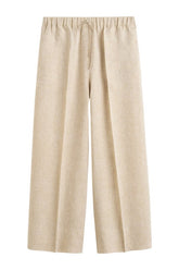 Wide summer trousers natural — packshot