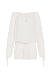 x Paige Lorenze Forever Yours Chiffon Mini Dress — packshot
