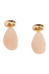 Yvette Pink Stone Drop Earrings — packshot