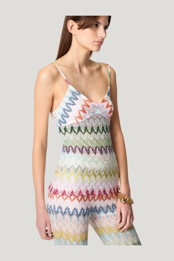 Zig zag lace tank top — carry 5