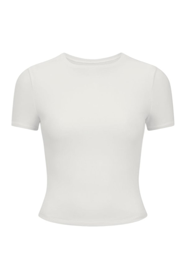 365 Sculpting Lounge T-Shirt - Coconut Milk — packshot