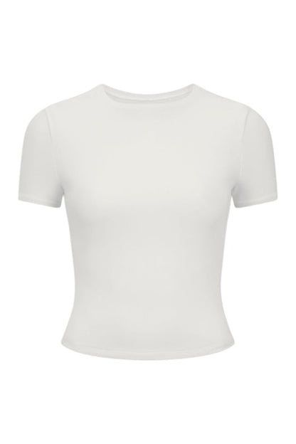 365 Sculpting Lounge T-Shirt - Coconut Milk — packshot