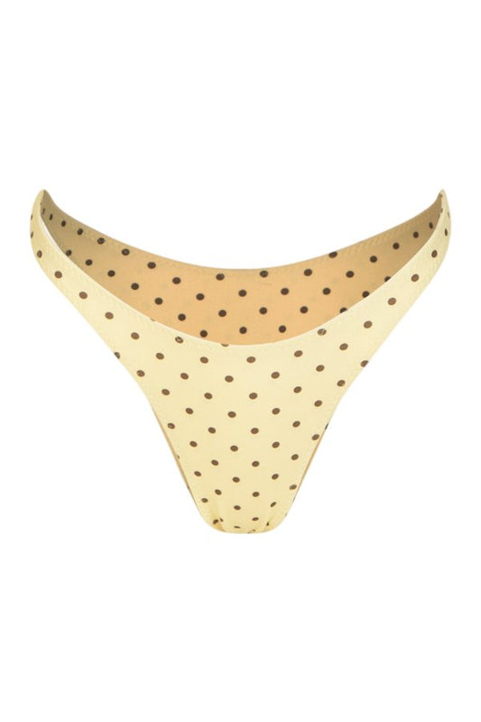 90s Bottom (Yellow Brown Polka Dot) — packshot