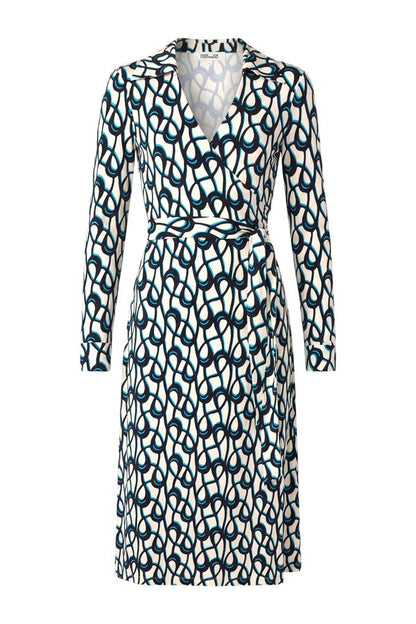 Abigail Silk Jersey Midi Wrap Dress — packshot