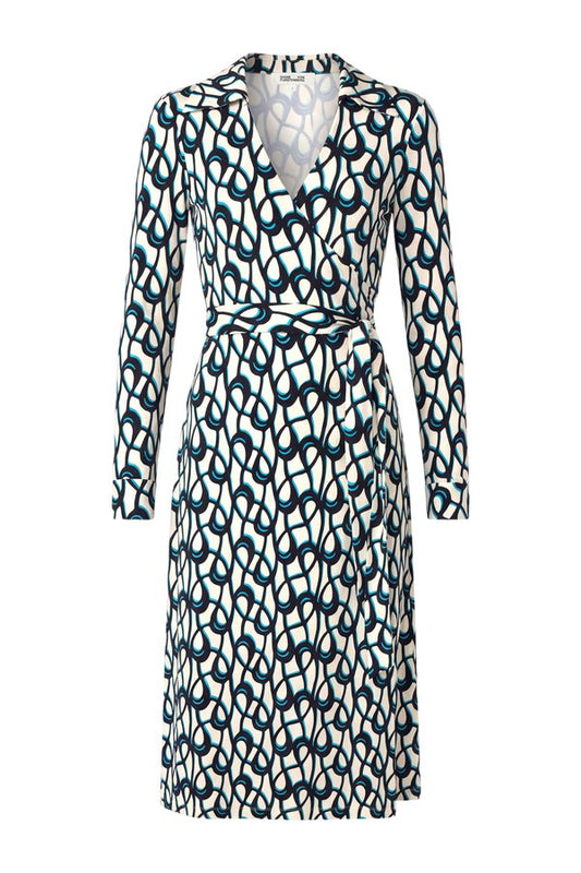 Abigail Silk Jersey Midi Wrap Dress — packshot