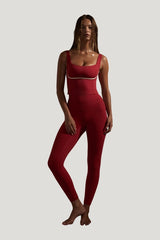 Acadia Legging - Cherry — model front