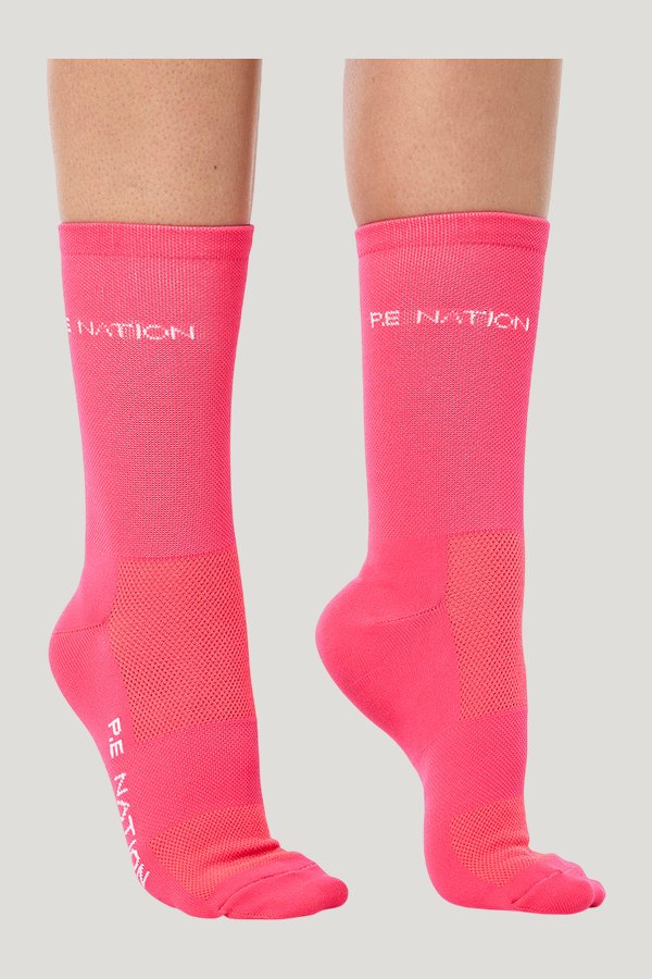 Aero Running Sock In Diva — model side