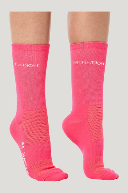 Aero Running Sock In Diva — model side
