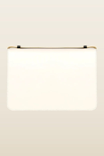 Alex In Cream Leather — model back