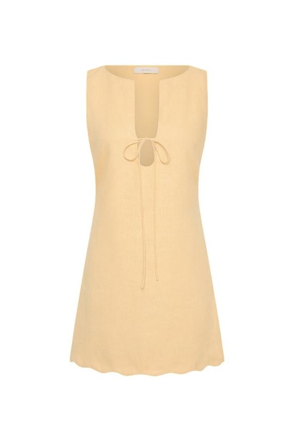 Alondra Mini Dress Daffodil — packshot
