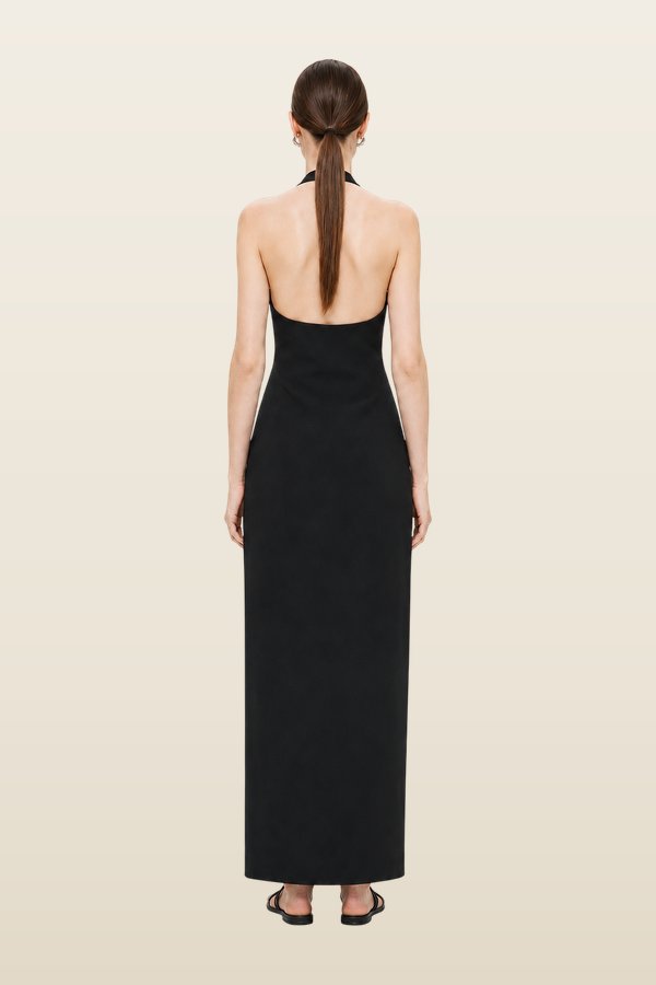 The Alusia Dress — model back