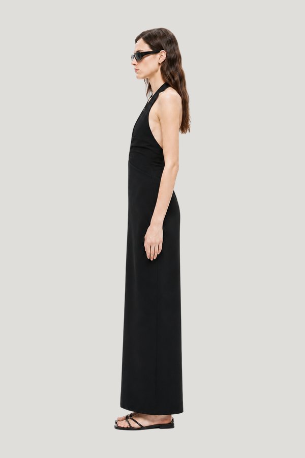 The Alusia Dress — model side