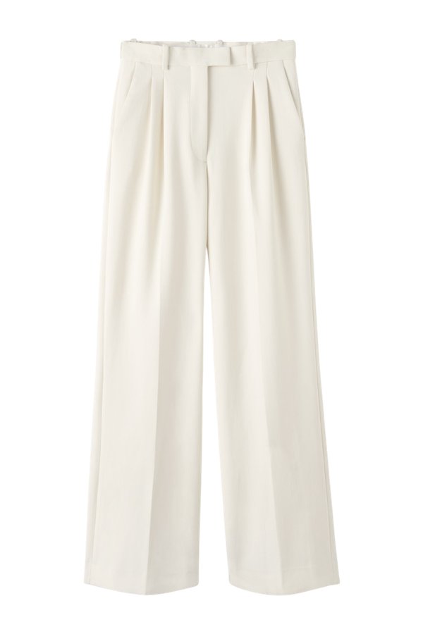 Amel Tailored Trousers, vanilla — packshot