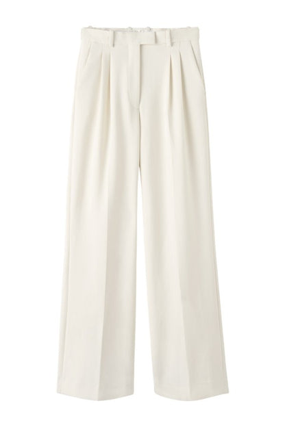 Amel Tailored Trousers, vanilla — packshot