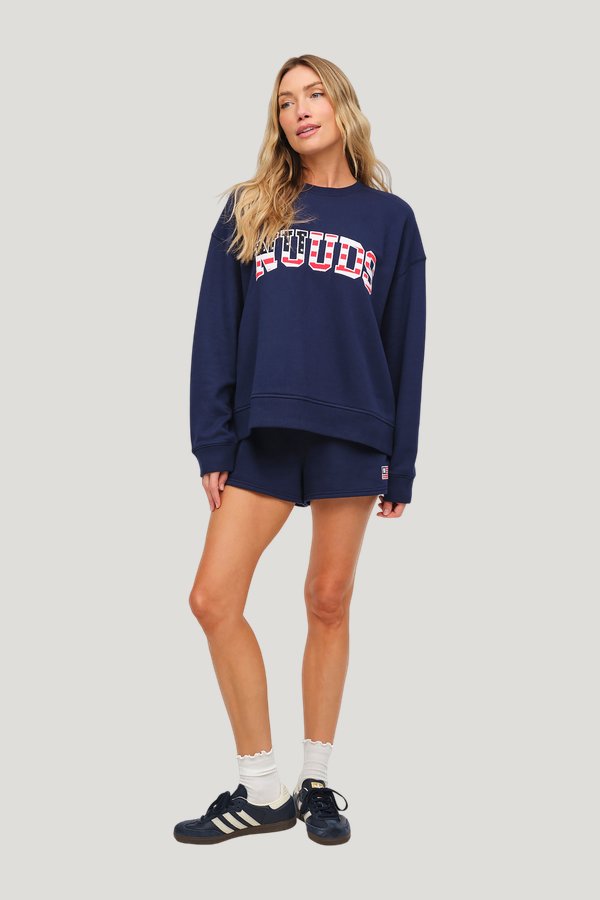 Americana Short | Flag — model front