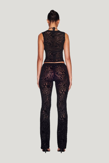 Amina Pant - Black Burnout — extra