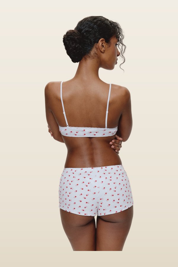 Amora Booty Shorts - Sunday Love — model back