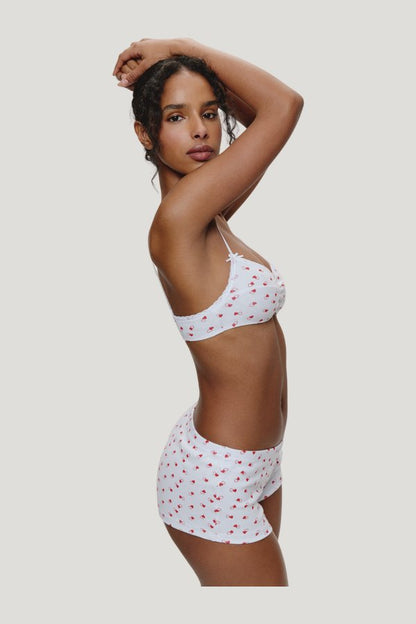 Amora Booty Shorts - Sunday Love — model side