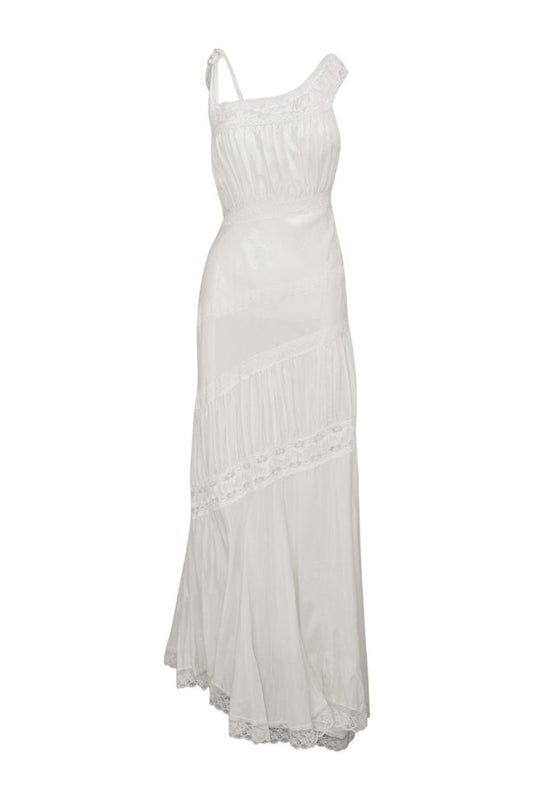 Andresy Silk Asymmetrical Maxi Dress — packshot