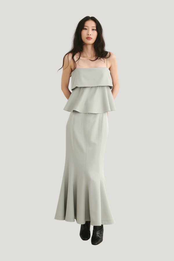 Anne Midi Skirt — model front