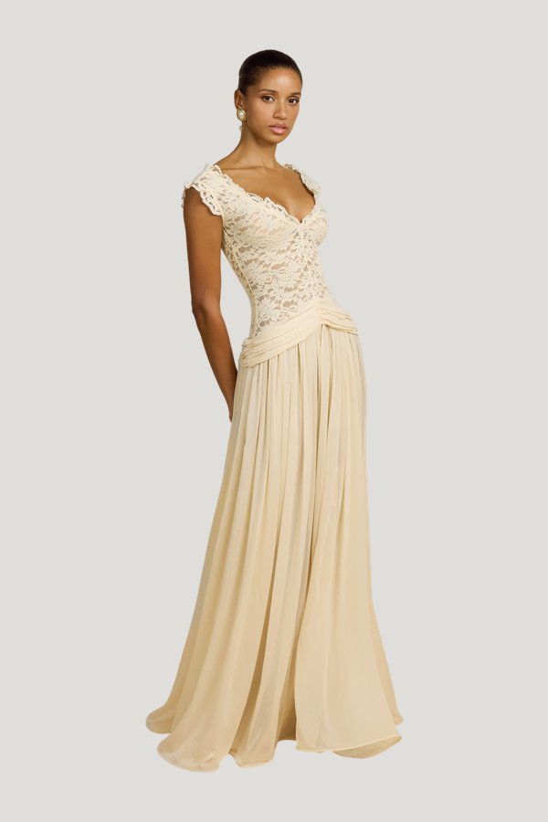 Arabella Dress — model side