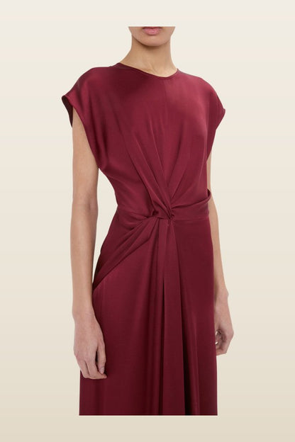 Aria Midi Dress — model back