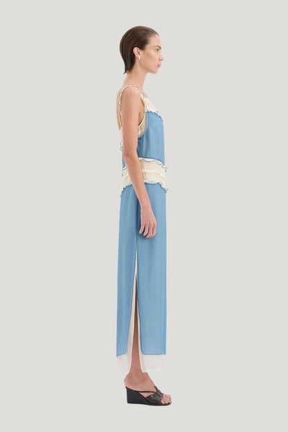 Aurelia Midi Dress — model side