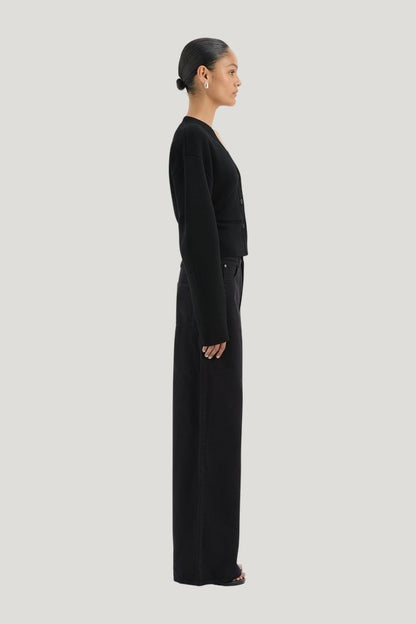 Ayana Gathered Cardigan — carry 3