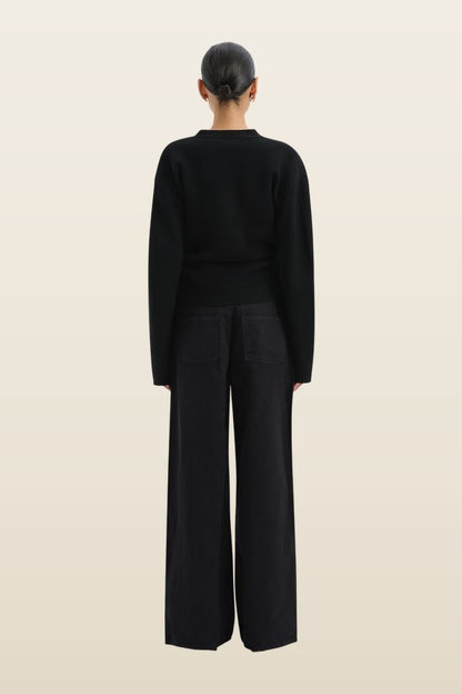 Ayana Gathered Cardigan — carry 4