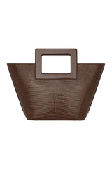 Baby Riviera In Brown Lizard-Effect — packshot