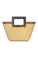 Baby Riviera In Raffia And Tortoiseshell — packshot