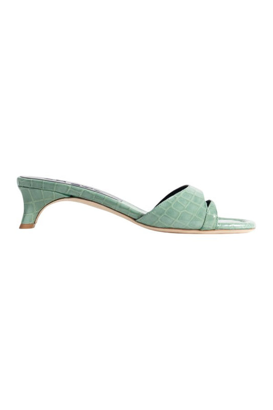 Babygirl Fresh Croco Embossed Leather Slip-On Mule — packshot