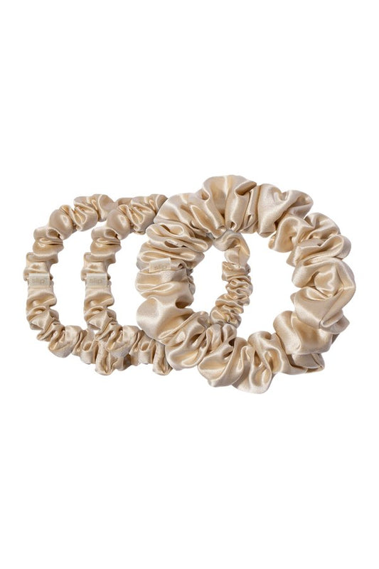 Back to Basics Blonde Midi/Large Scrunchie Set — packshot