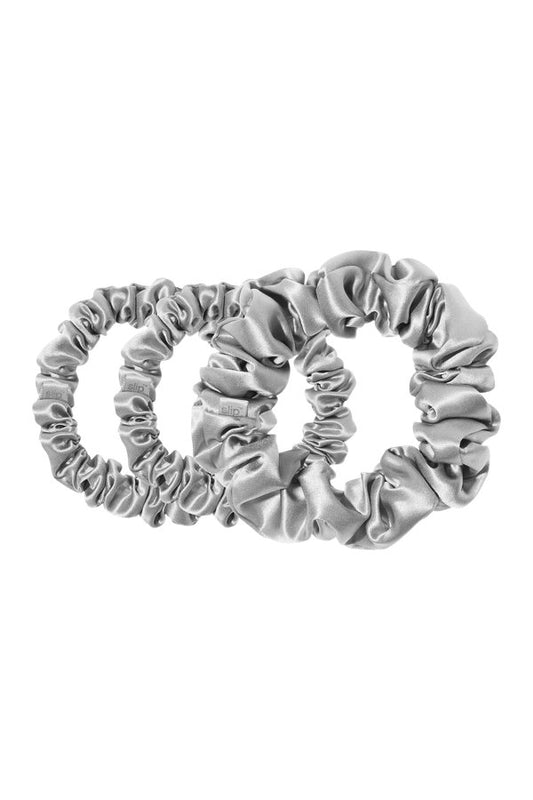 Back to Basics Silver Midi/Large Scrunchie Set — packshot