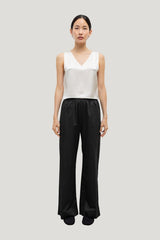 Barb V Neck Shell — model front
