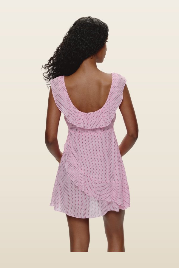 Be Mine Chiffon Mini Dress — carry 4