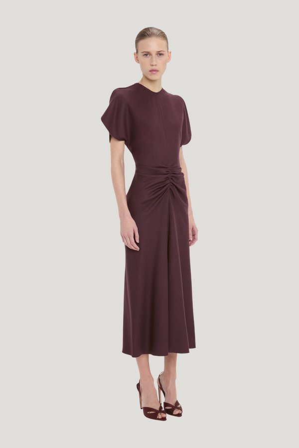 Bela Midi Dress — model side